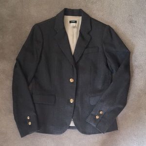 JCrew Gray School Boy Blazer Size 4